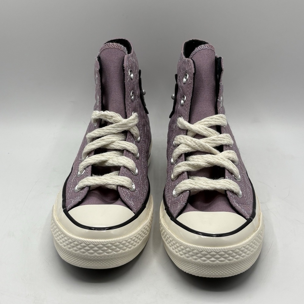 Converse Chuck 70 Gradient Flowers Hi‎ Top Sneakers Orchid Dust/Egret/Black Sz 6 - Picture 3 of 10